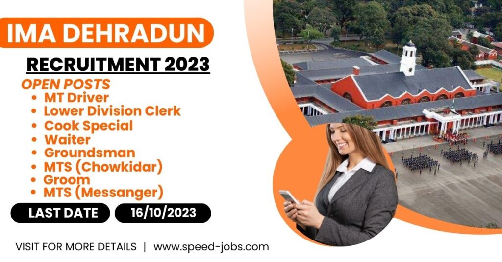ima dehradun recruitment 2023 notification